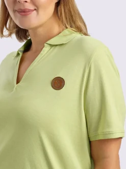Col polo avec encolure en v