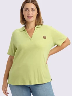 Col polo avec encolure en v