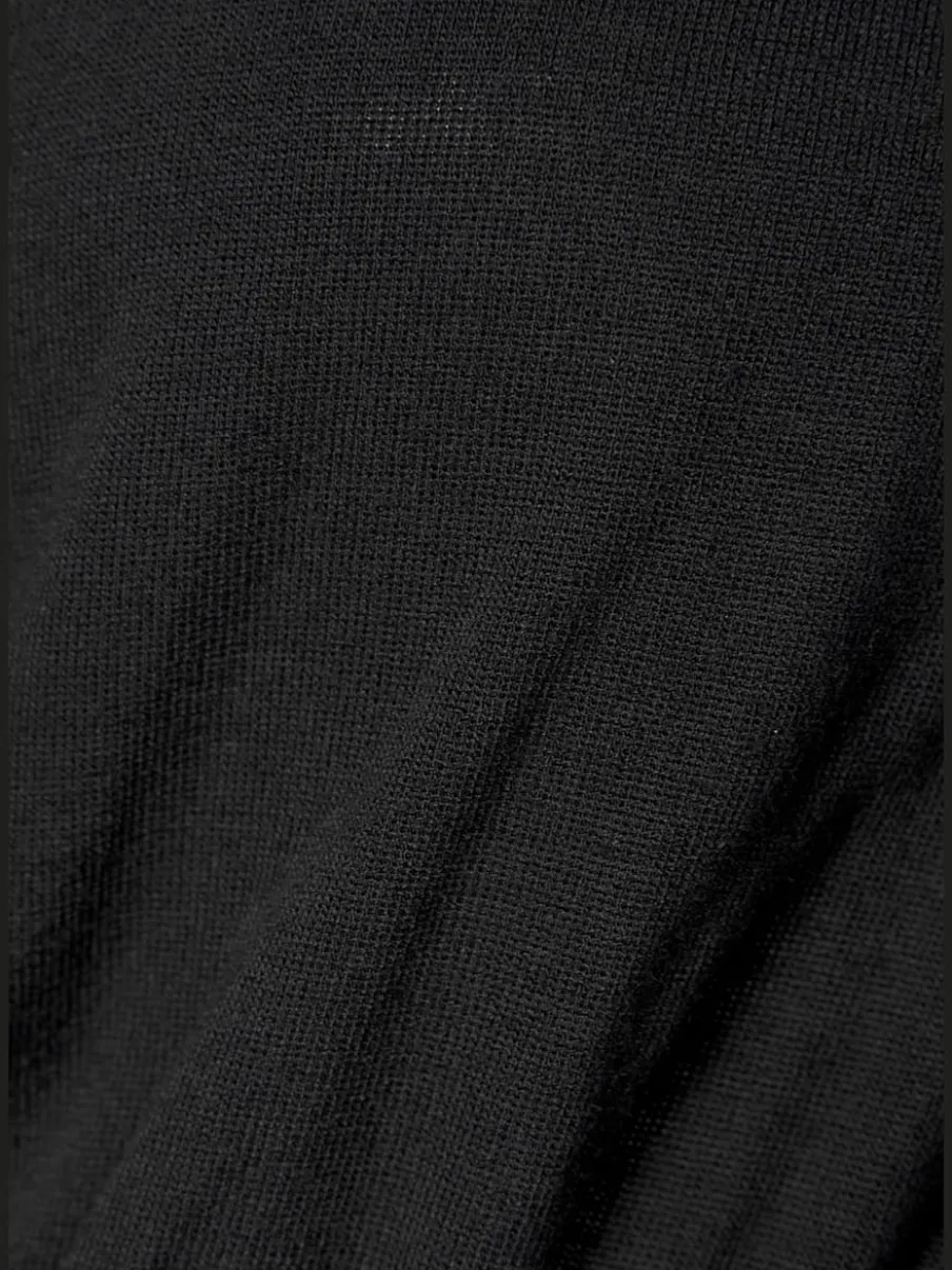 Combinaison col V effet cache-cœur à bretelles et jambes amples