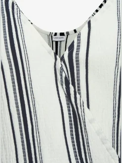 Combinaison pantalon large combinaison avec haut chevauchant