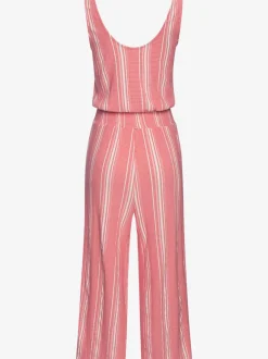 Combinaison pantalon large combinaison avec haut chevauchant