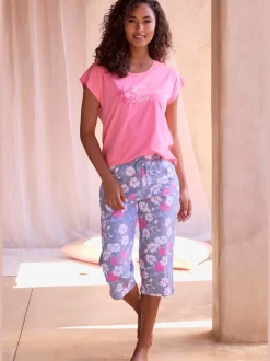Corsaire pantalon de pyjama court