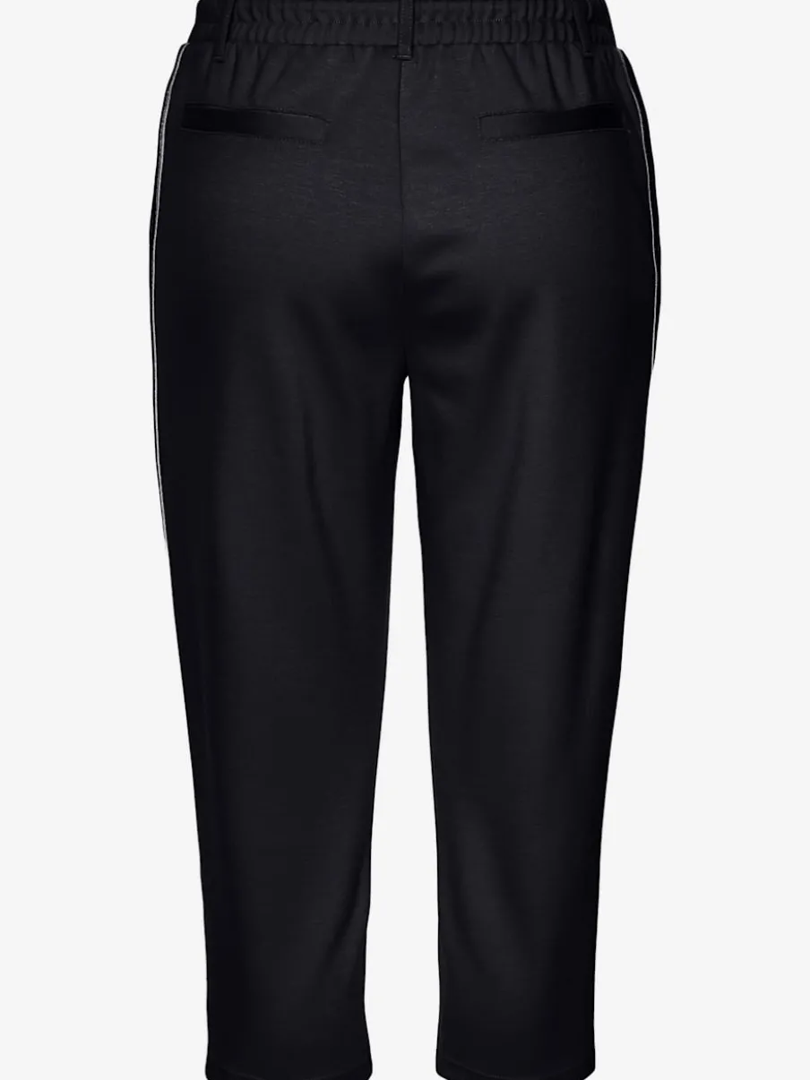 Corsaires avec rayures et poches latérales fendues