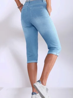 Corsaires cinq poches avec ceinture mode incluse