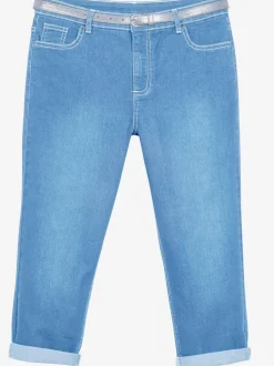 Corsaires cinq poches avec ceinture mode incluse