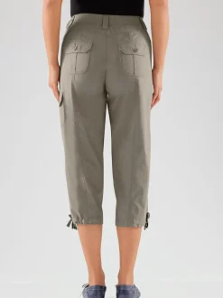 Corsaires sportifs avec ceinture élastique et poches pratiques