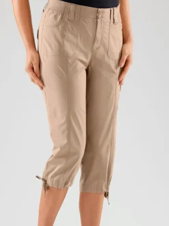 Corsaires sportifs avec ceinture élastique et poches pratiques