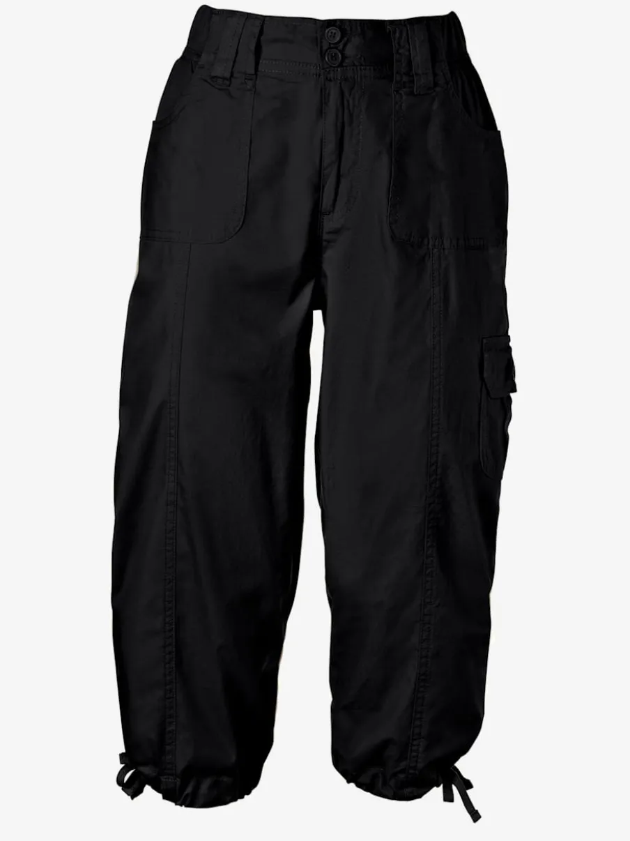 Corsaires sportifs avec ceinture élastique et poches pratiques