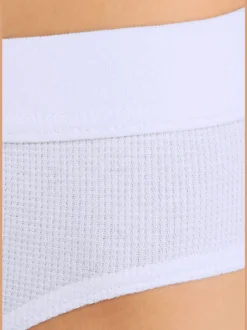 Culotte gainante qualité très extensible avec bords-côtes larges
