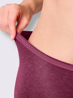 Culotte taille haute jersey fin