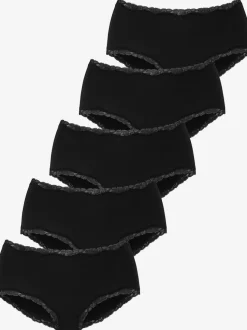 Culotte taille haute lot de 5 panties vivance