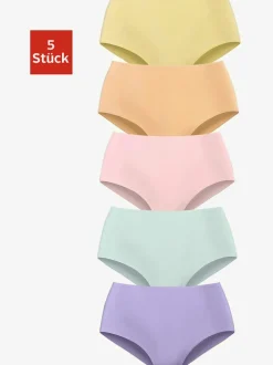 Culotte taille haute lot de 5 panties pratique