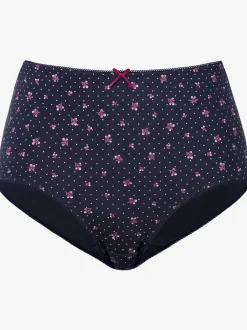 Culotte taille haute lot de 6 slips taille haute pratique