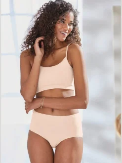 Culotte taille haute lot de 4 slips taille haute lascana