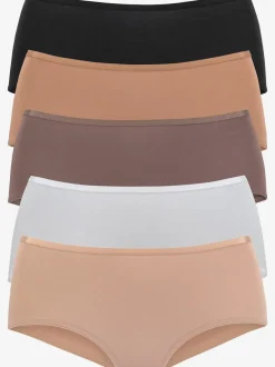 Culotte taille haute lot de 5 slips taille haute vivance
