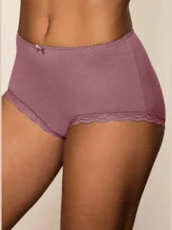 Culotte taille haute lot de 5 slips taille haute lascana
