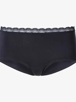 Culotte taille haute slip taille haute avec joli bord en dentelle