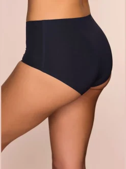 Culotte taille haute slip taille haute en microfibre très extensible