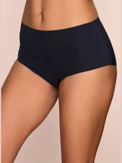 Culotte taille haute slip taille haute en microfibre très extensible