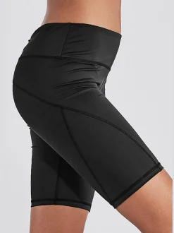 Cycliste performance près du corps avec ceinture coulissante et poche arrière