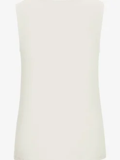 Débardeur avec imprimé cœur et coupe décontractée en viscose extensible