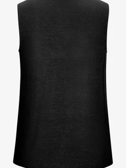 Débardeur avec imprimé cœur et coupe décontractée en viscose extensible