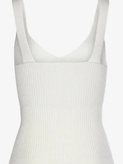 Débardeur en tricot avec encolure en V et larges bretelles