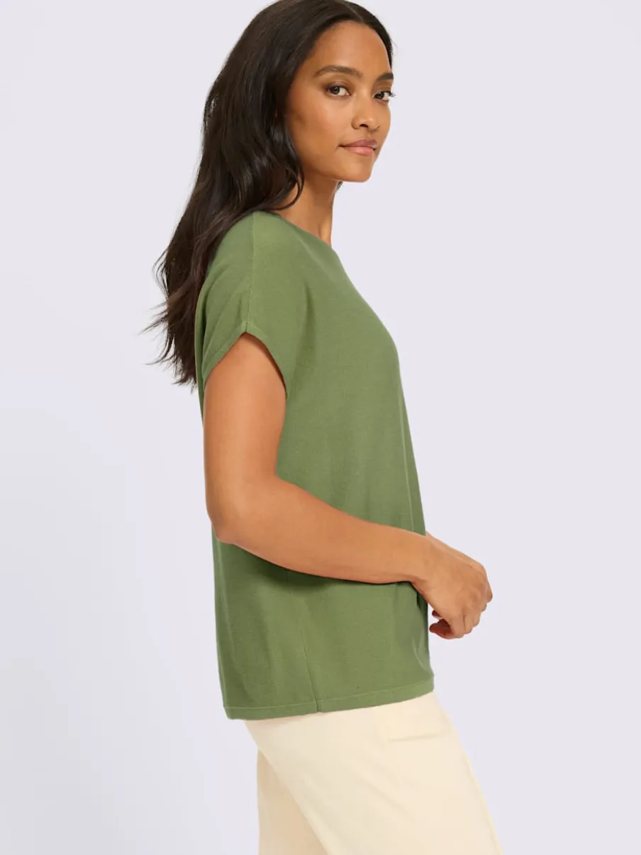 Débardeur en tricot largeur confort