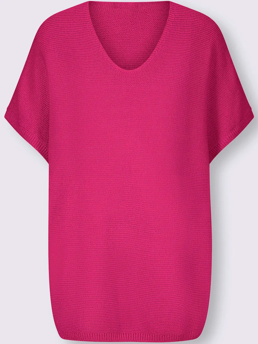 Débardeur long à la coupe ample en tricot doux