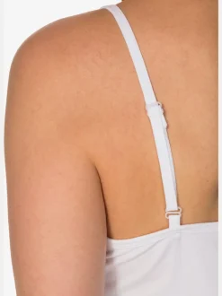 Débardeur spaghetti dentelle raffinée