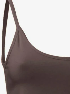 Débardeurs spaghetti ajustés en coton doux à porter seul