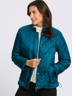 Doudoune coupe blouson