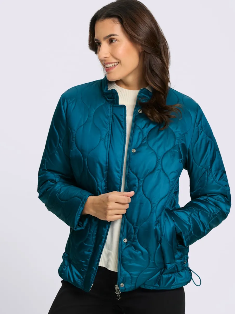 Doudoune coupe blouson