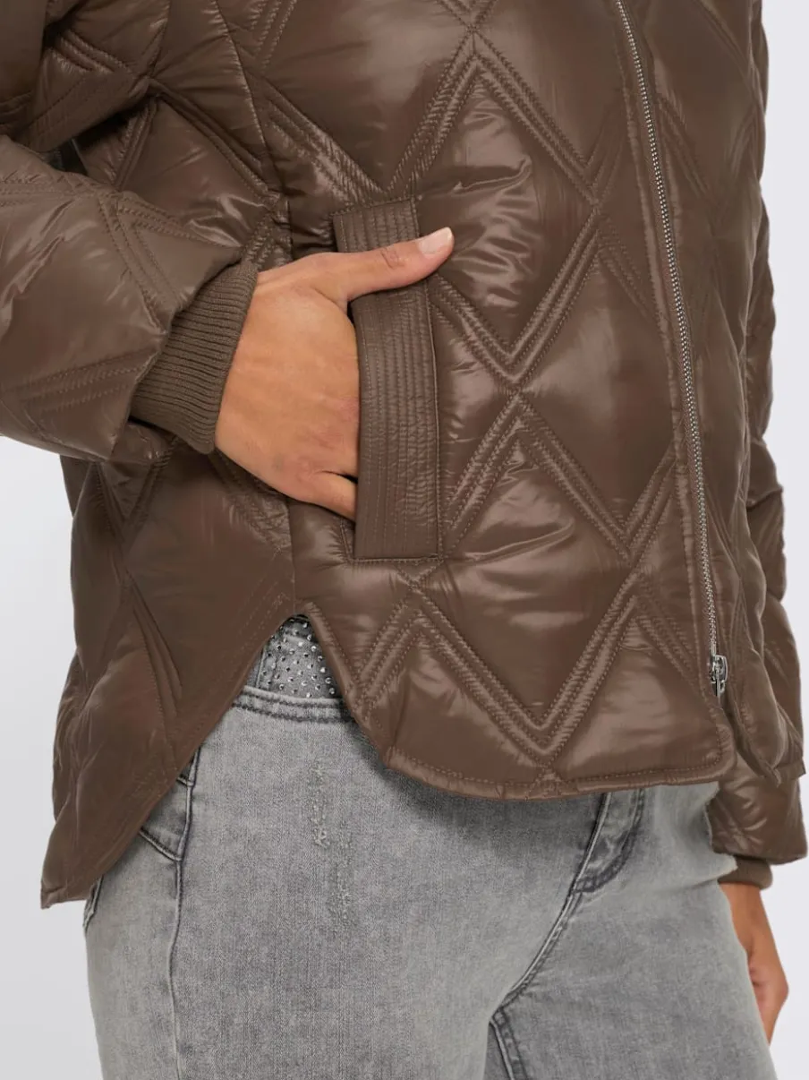 Doudoune piquage tendance