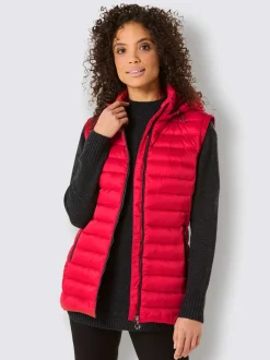Doudounes avec capuche amovible et poches zippées pratiques