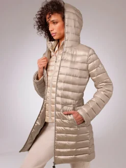 Doudounes matelassées à gilet amovible et capuche pratiques