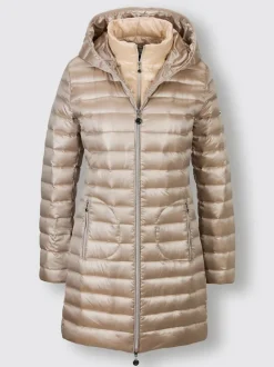 Doudounes matelassées à gilet amovible et capuche pratiques
