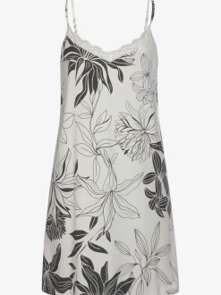 Déshabillé court à motif floral