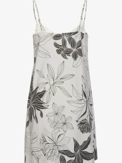 Déshabillé court à motif floral