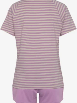 Ensemble pyjama court avec broderie