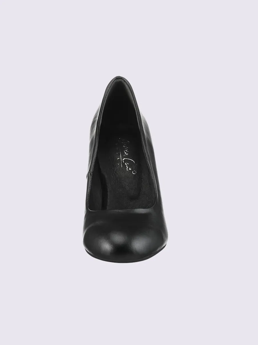 Escarpins matière synthétique imitation nappa