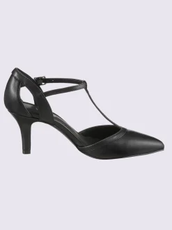 Escarpins matière synthétique imitation nappa