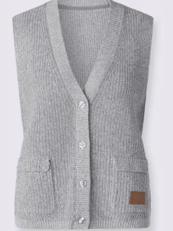 Gilet en tricot 50% coton