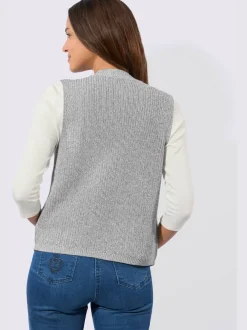 Gilet en tricot 50% coton