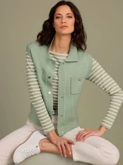 Gilet en tricot pure laine
