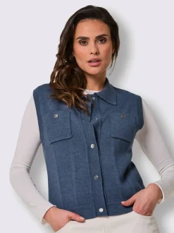 Gilet en tricot pure laine