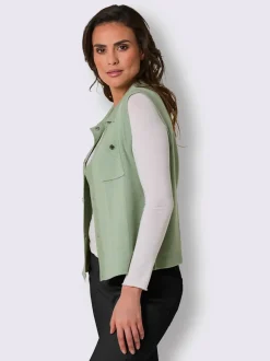Gilet en tricot pure laine