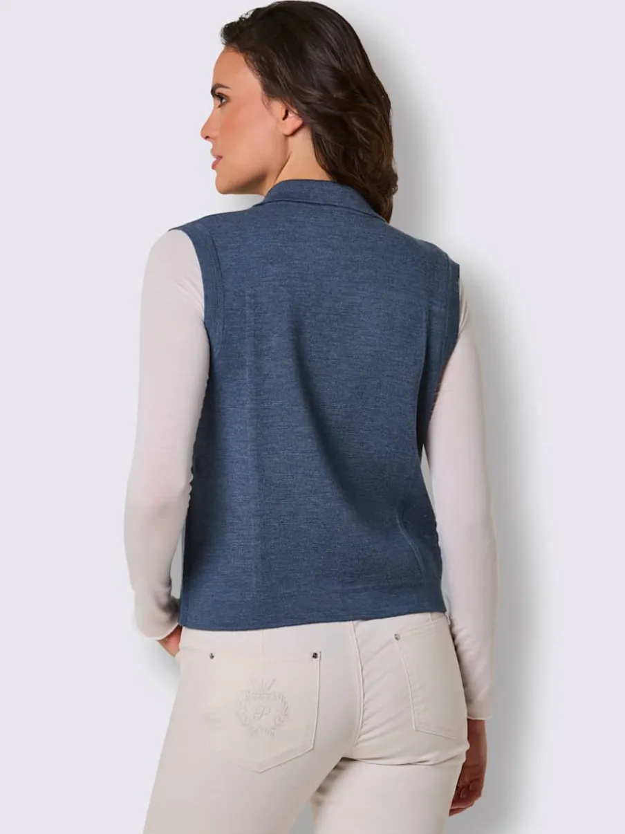 Gilet en tricot pure laine