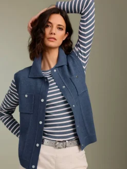 Gilet en tricot pure laine