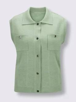 Gilet en tricot pure laine